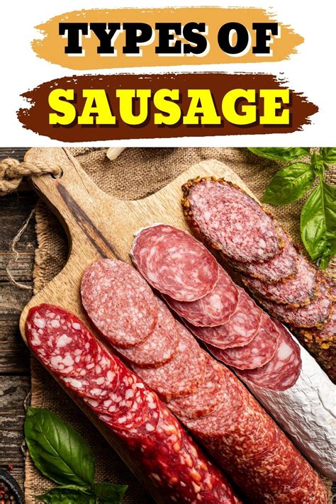 10 Types of Sausage (Different Varieties) - Insanely Good