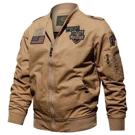 Jaqueta Masculina Estilo Militar - Jaqueta Masculina Estilo Militar Força Aérea - John Florenzi | Dom Con
