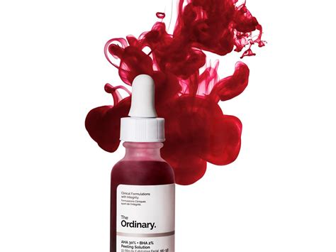 Кислотный пилинг The Ordinary AHA 30% + BHA 2% Peeling Solution ...