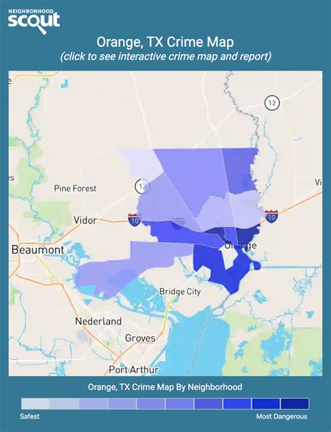map of orange tx