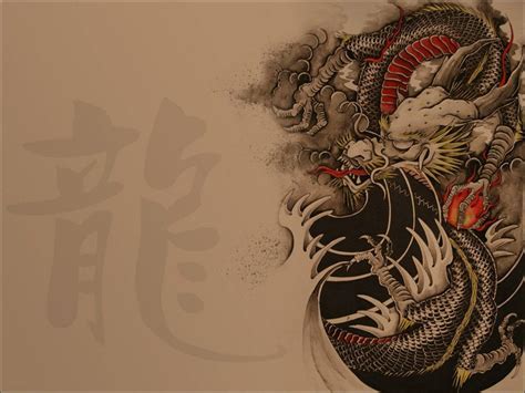 [100+] Japanese Dragon Art Wallpapers | Wallpapers.com