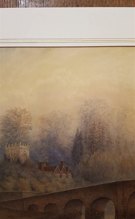 Alfred Sale Watson - Bridge at Sonning on Thames For Sale at 1stDibs
