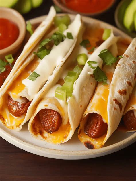 Quesadogas: The Ultimate Cheesy Tex-Mex Hot Dog Delight