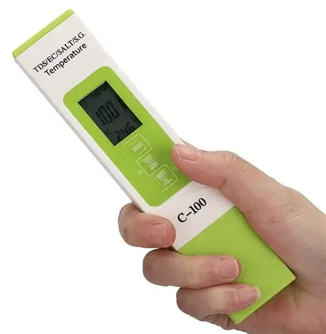 Купить Тестер, Анализатор воды TC-100 5в1 TDS/EC/Salinity/S.G./C ...