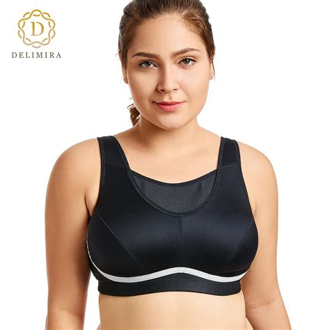 Women's Plus Size High Impact No Bounce Full Coverage Wire Free