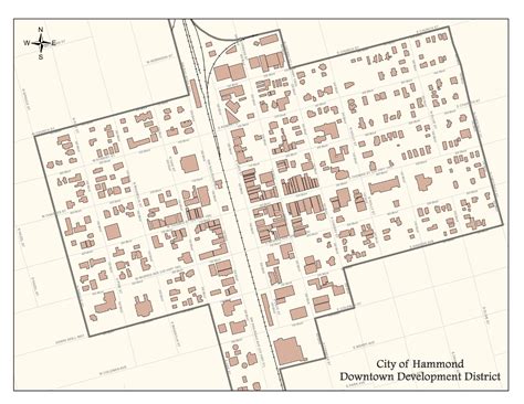 District Maps — Hammond Historic District