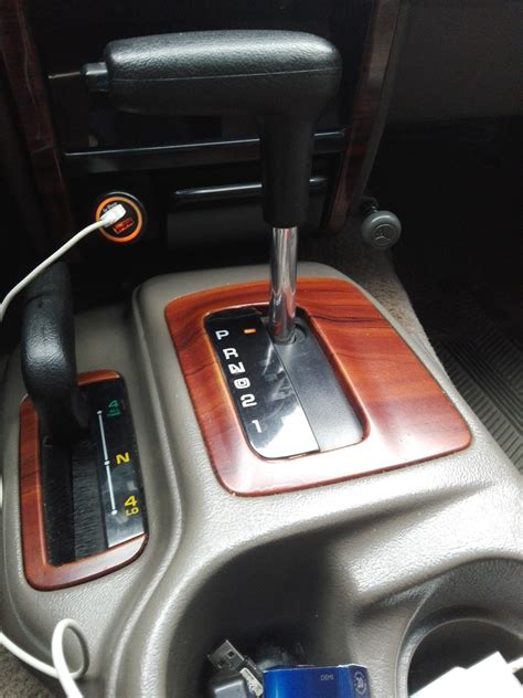 Консолька селектора АКПП под 5.9 ))) — Jeep Grand Cherokee (ZJ), 5,2 л