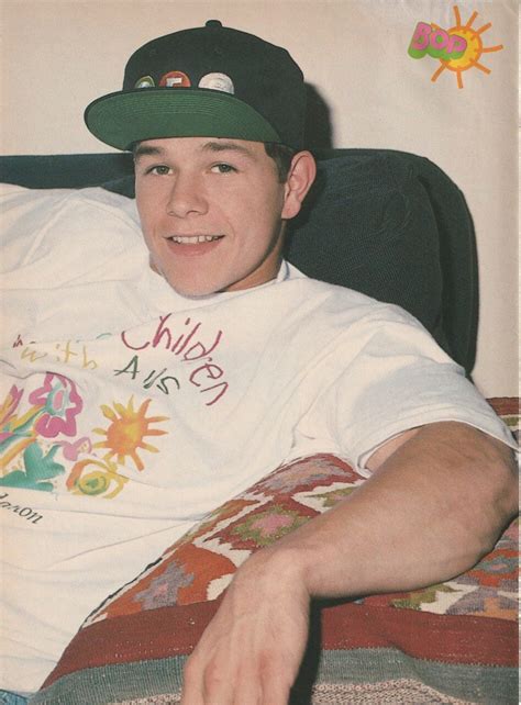 marky mark wahlberg teen magazine pinup clipping vintage bop hat