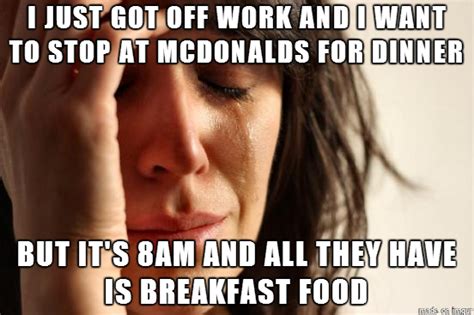 Third-shift problems - Meme Guy