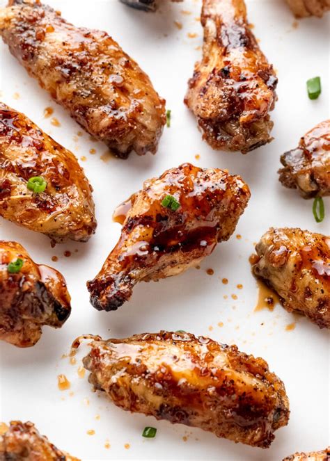 Honey Garlic Baked Chicken Wings