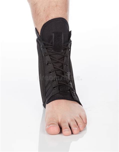 Orthopedic ankle brace stock image. Image of rehabilitation - 85299637