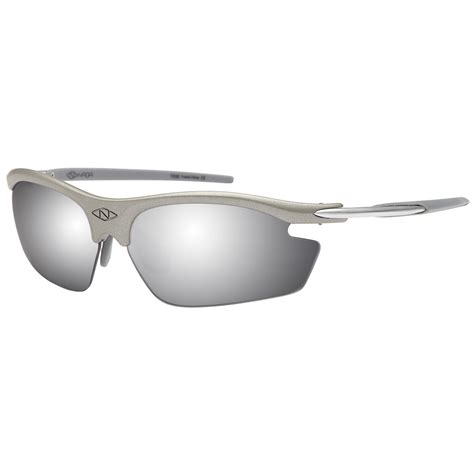 Pioneer Model UV400 Sports Sunglasses - (NON Polarized Mirror Lens Grey