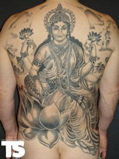 Lakshmi tattoo Hindi Tattoo, Tattoo On, Back Tattoo, Wicked Tattoos, Cool Tats, Hindu Art, Skin ...