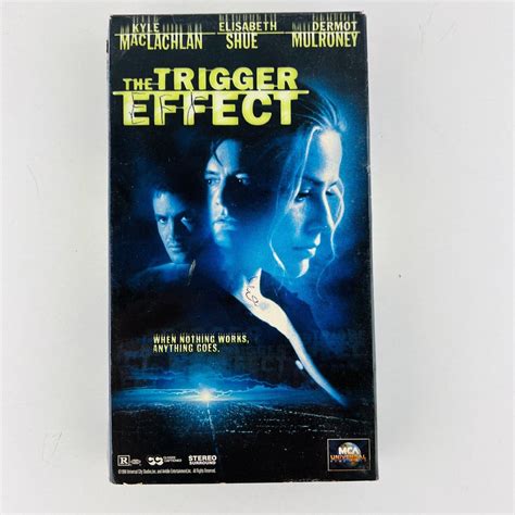 Trigger Effect VHS Video Tape Kyle MacLachlan, Elisabeth Shue on eBid