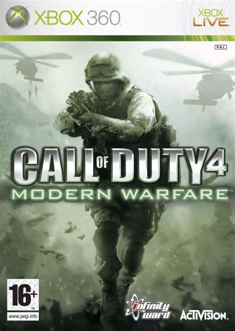 Купить Call of Duty 4: Modern Warfare для Xbox 360 б/у в наличии СПБ ...