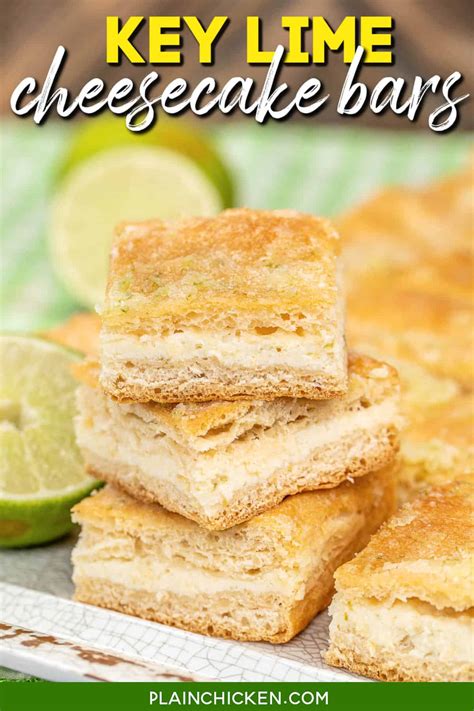 Key Lime Brownies - Plain Chicken