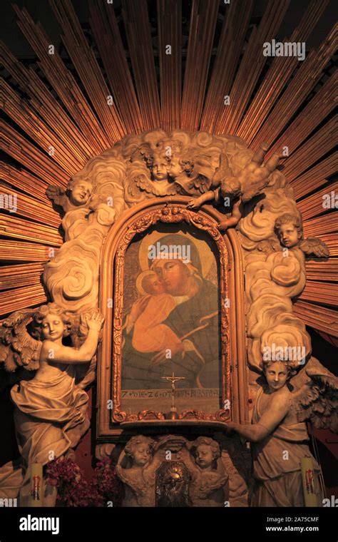 Croatia, Zadar, Our Lady of Health Church, interior Stock Photo - Alamy