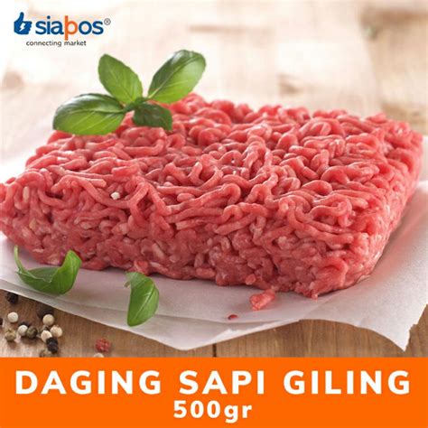 jual daging sapi giling daging giling segar shopee indonesia
