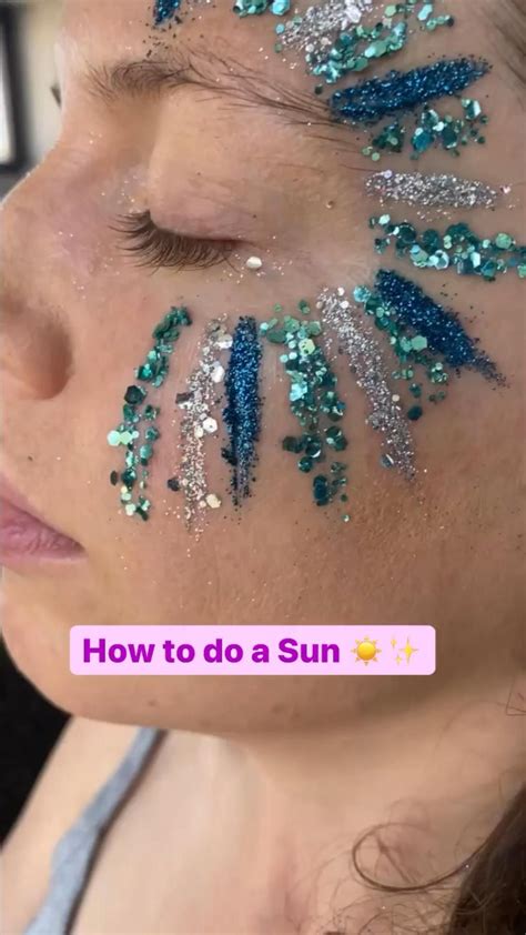 Glitter face paint – Artofit