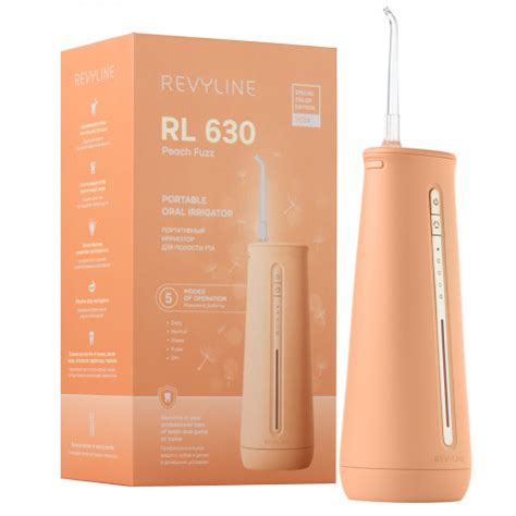 Портативный ирригатор Revyline RL 630 Special Color Edition Peach Fuzz ...