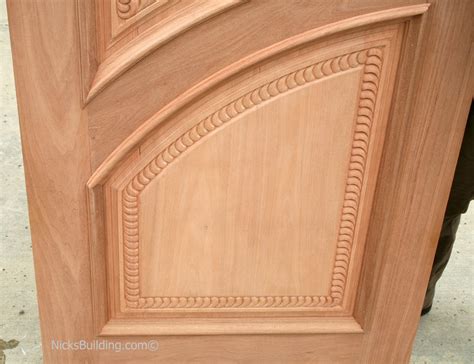 Hand Carved Front Doors - Exterior Hand Carved Mahogany Doors