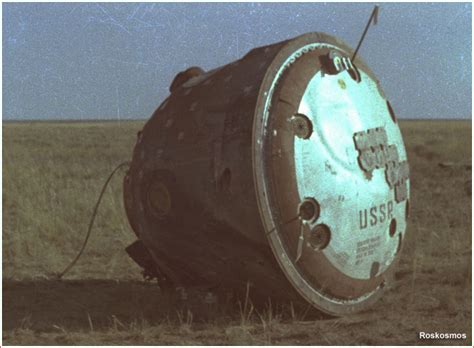Soyuz-11 crew lost at landing