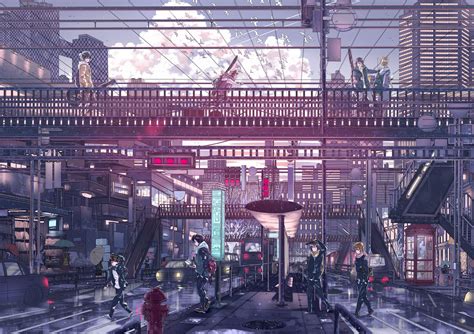 City Japan Anime Wallpapers - Wallpaper Cave