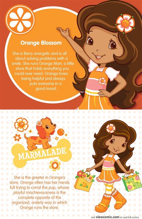 Orange Blossom Strawberry Shortcake Costume