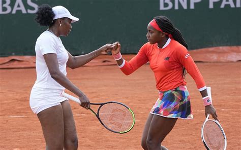 Gauff, Williams lose in doubles debut at French Open