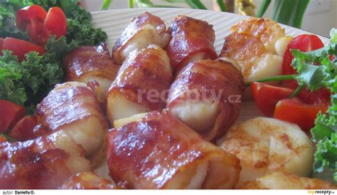 Grilované mušle svatého Jakuba ve slanině i bez.... recept - TopRecepty.cz