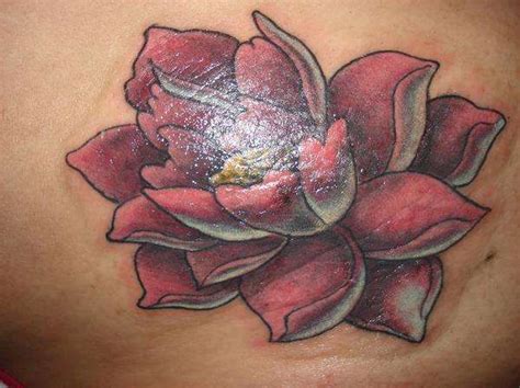 Lotus Flower Tattoo: Flowing Petals