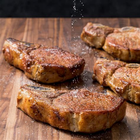 Thick-Cut Pork Chops with Smoked Salt | America's Test Kitchen