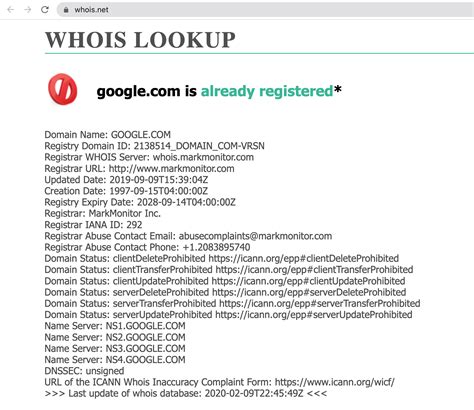 Top 7 WHOIS Lookup Sites and Tools