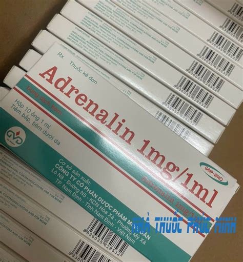 Thuốc tiêm Adrenalin 1mg/1ml mua ở đâu giá bao nhiêu?