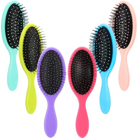 Amazon.com : Nuenen 6 Pcs Wet Detangler Hair Brush Travel Dry Hair