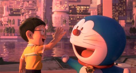 hinh anh doremon va nobita buon cung nhau chia se noi buon