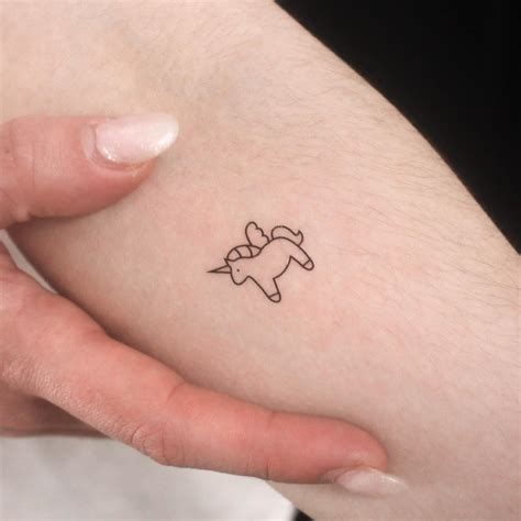 tiny unicorn tattoo bronctattooauscom