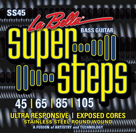 La Bella Bass Guitar Strings - Super Steps