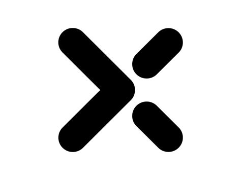 Letter X Logo Template PNG vector in SVG, PDF, AI, CDR format