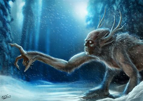 Wendigo by franeres.deviantart.com on @DeviantArt Paranormal, Digital ...
