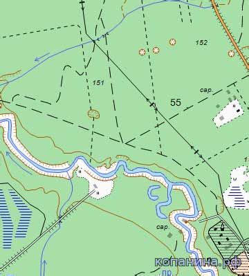 Карта России 1:25000 (в 1см - 250 метров), 1:50000 (1 см 500м) и 1: ...