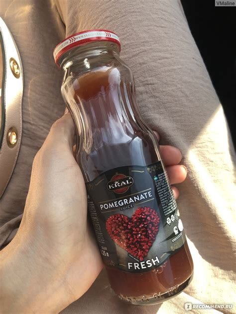 Сок Kral Pomegranate juice - «Неплохой гранатовый сок-фреш» | отзывы