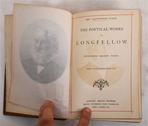 poetical works  longfellow  longfellow henry wadsworth