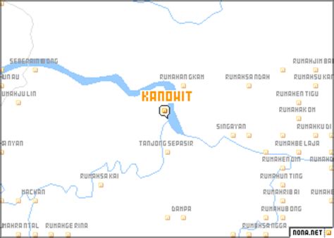 kanowit malaysia map nonanet