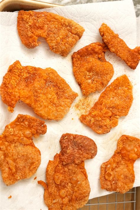 Chicken Skin Chips (Pan, Oven, or Air Fryer) SO EASY! (VIDEO) - CJ Eats ...