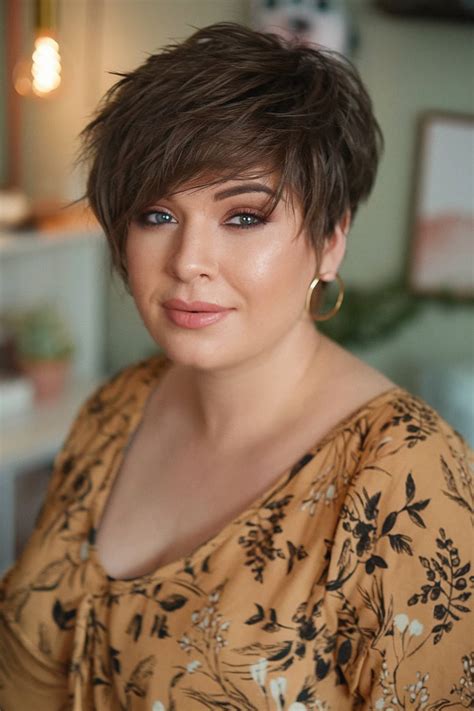 15+ Flattering Pixie Haircuts for Plus-Size Women in 2025 - Kappers