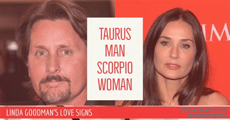 Taurus Man and Scorpio Woman Love Compatibility - Linda Goodman