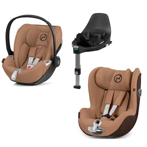 Cybex Cloud Z i-Size with Sirona Z i-Size and Base Z Bundle Cashmere ...