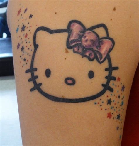 35+ Cute and Crazy Hello Kitty Tattoo Design Ideas For Females | Hello ...