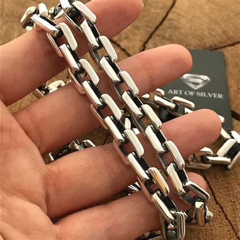 Серебряные Цепи Мужские Толстые Цены Интернет Магазин